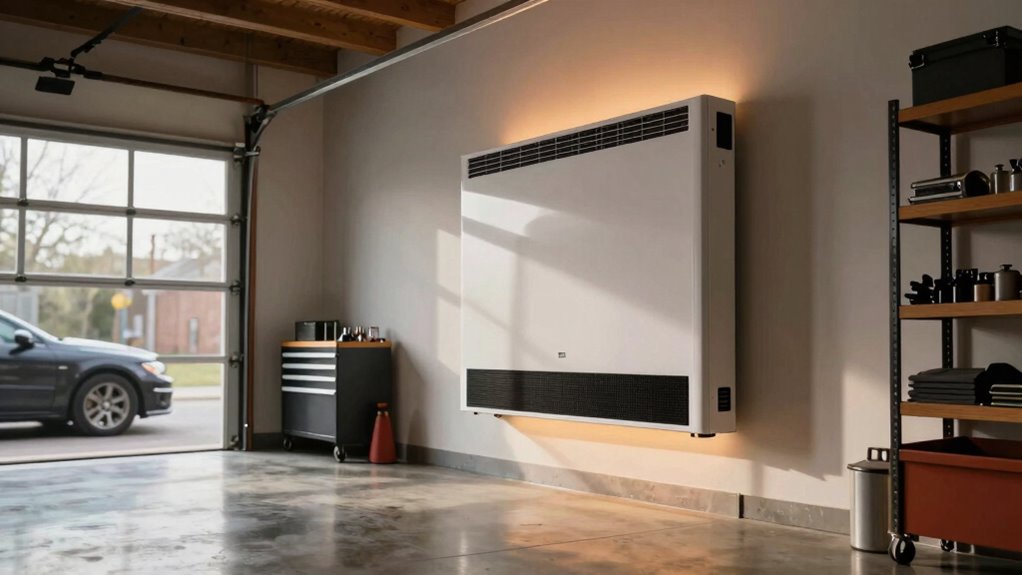 garage size impacts heater capacity
