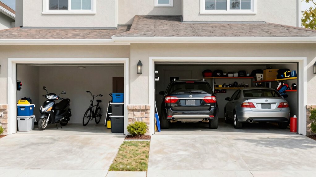 garage size storage comparison