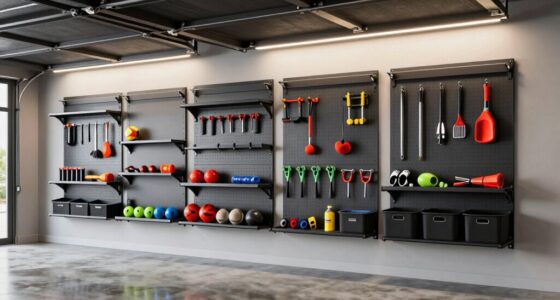 garage storage panel systems