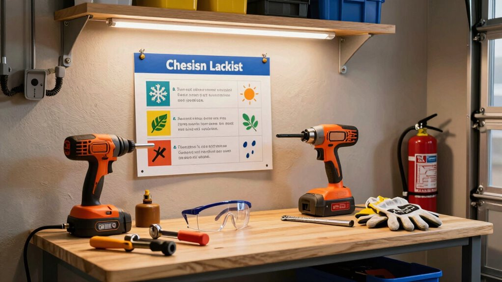 garage tool safety year round