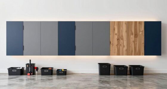 garage wall cabinet options