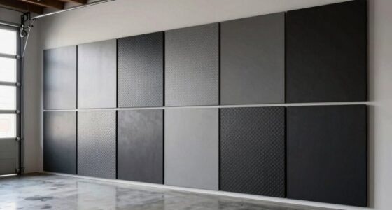 garage wall impact panels
