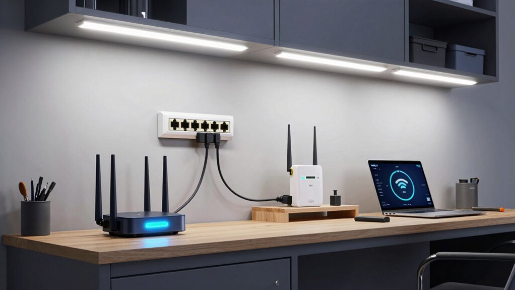 garage wi fi signal improvement options