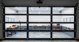 garage window security films