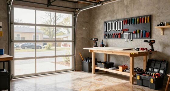 garage workshop setup tips