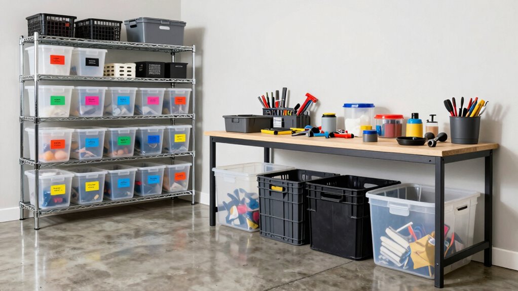 gather supplies before organizing