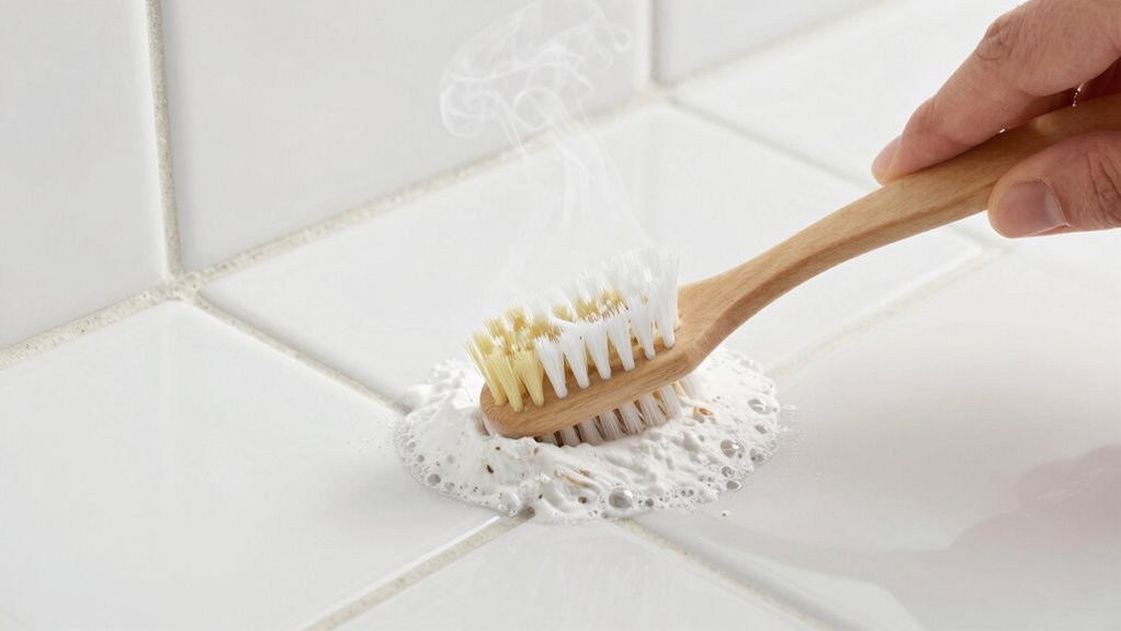 gentle natural grout cleaning