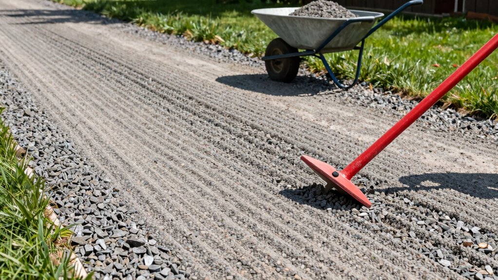 gravel maintenance and drainage