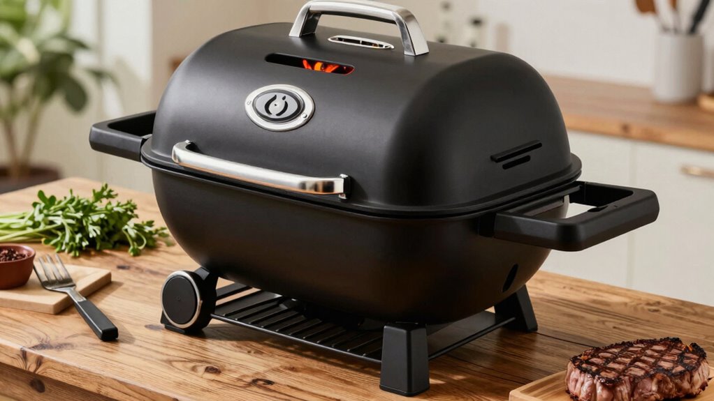 grill size and features