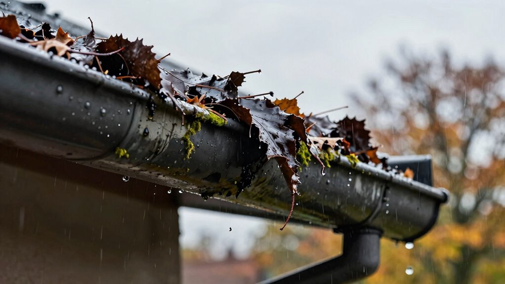 gutter cleaning and maintenance