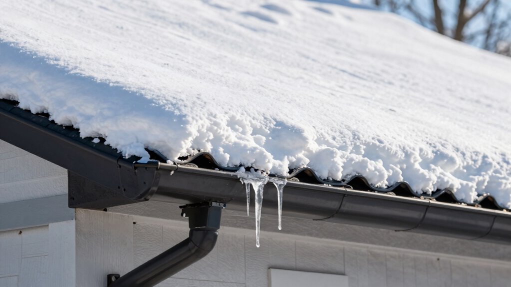 gutter cleaning prevents ice dams