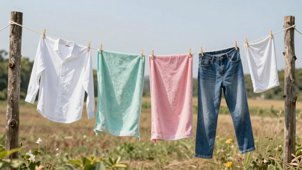 hang clothes for thorough drying