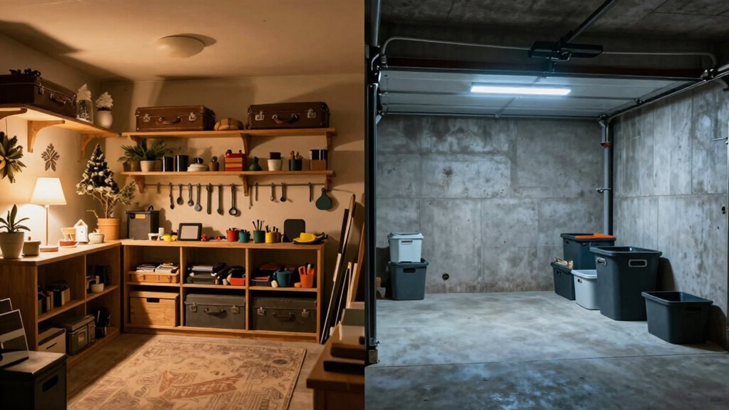 heated garage for protection