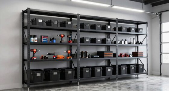 heavy duty garage shelving