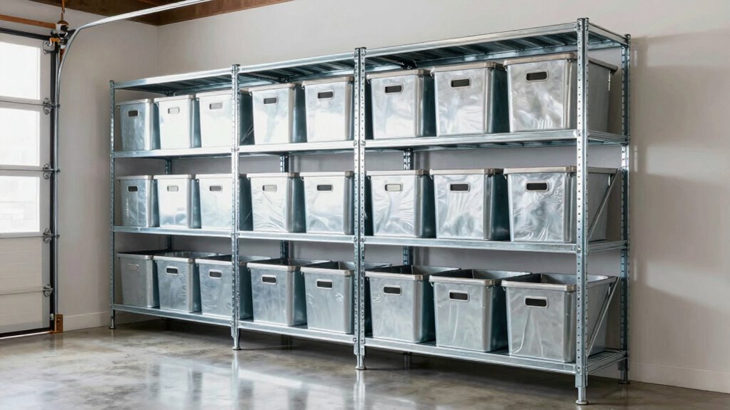 heavy duty garage shelving