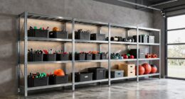 heavy duty garage shelving