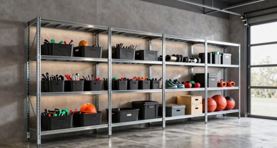 heavy duty garage shelving