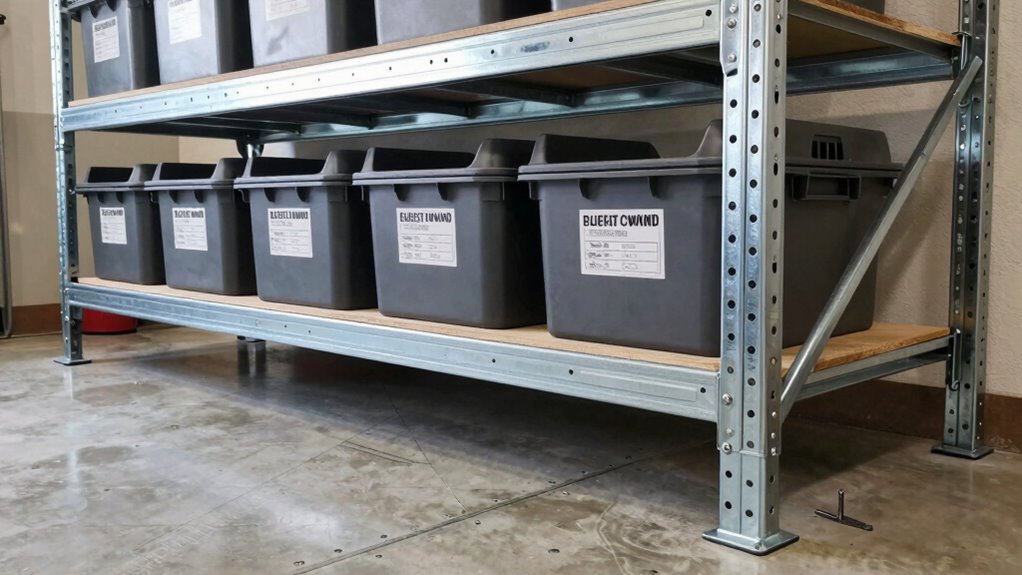 heavy duty garage storage reinforcement