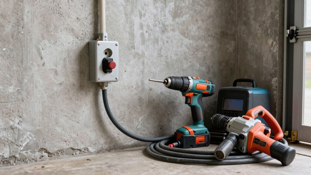 heavy duty tools overload outlets