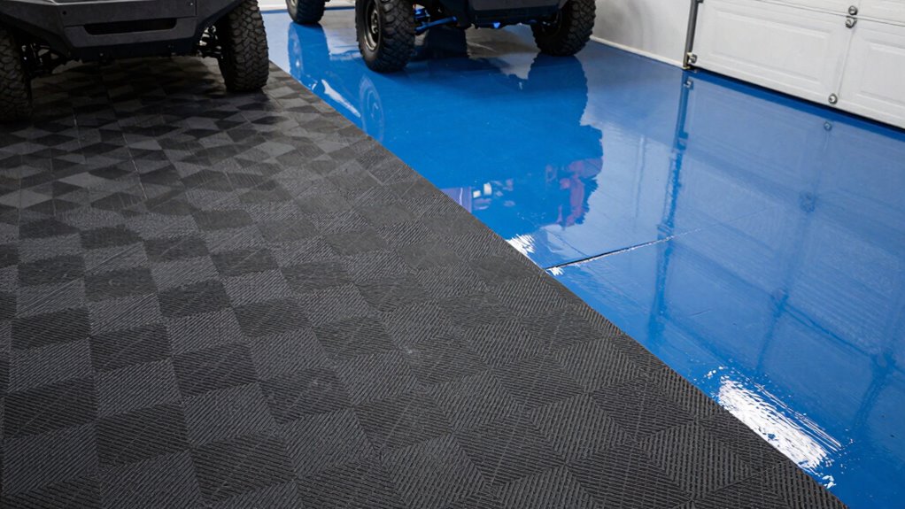 heavy loads cause floor damage