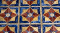 hidden beneath interlocks