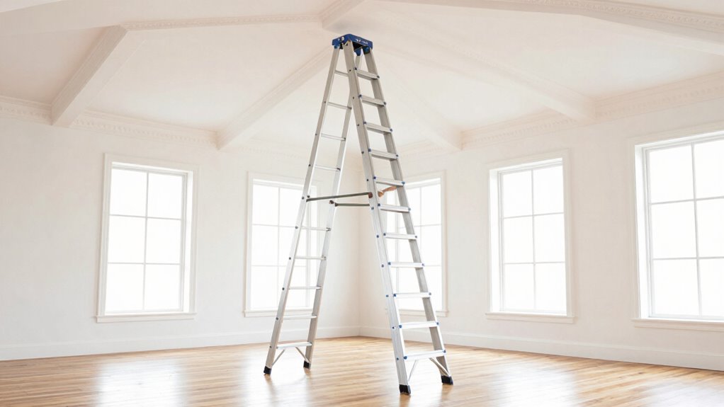 high ceiling ladder considerations