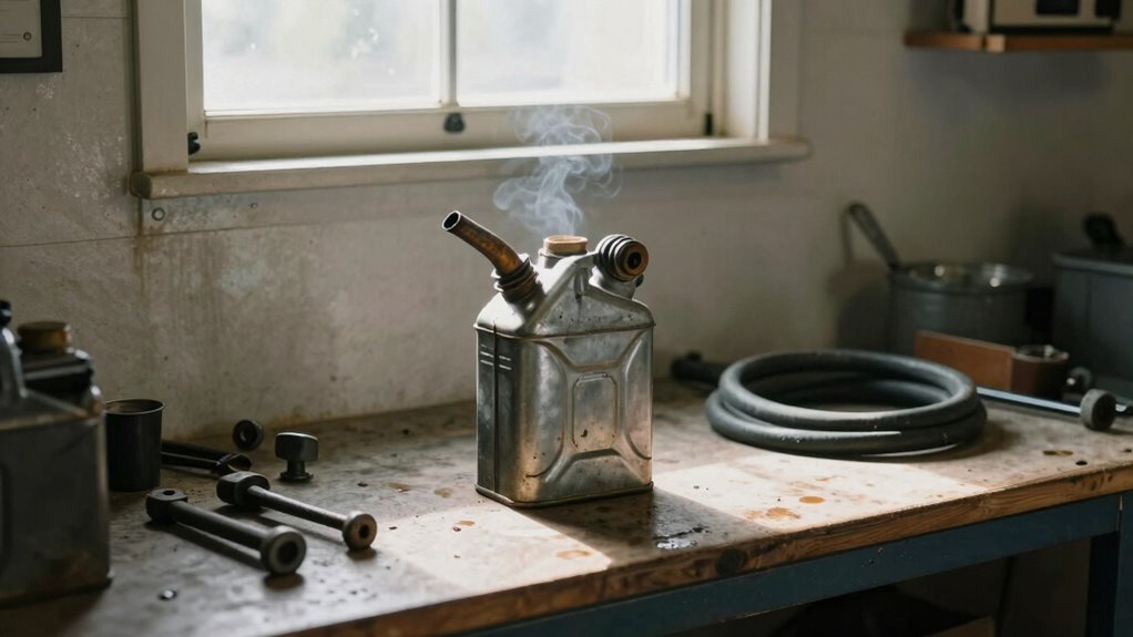 household items causing gasoline smell