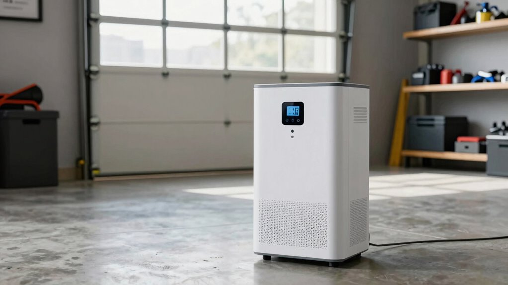 humidity control protects garage contents