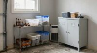 humidity resistant garage organization