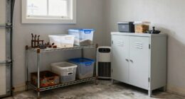 humidity resistant garage organization