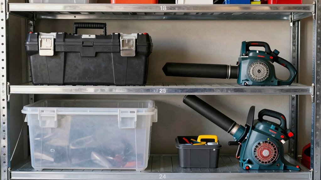 ideal for bulky storage