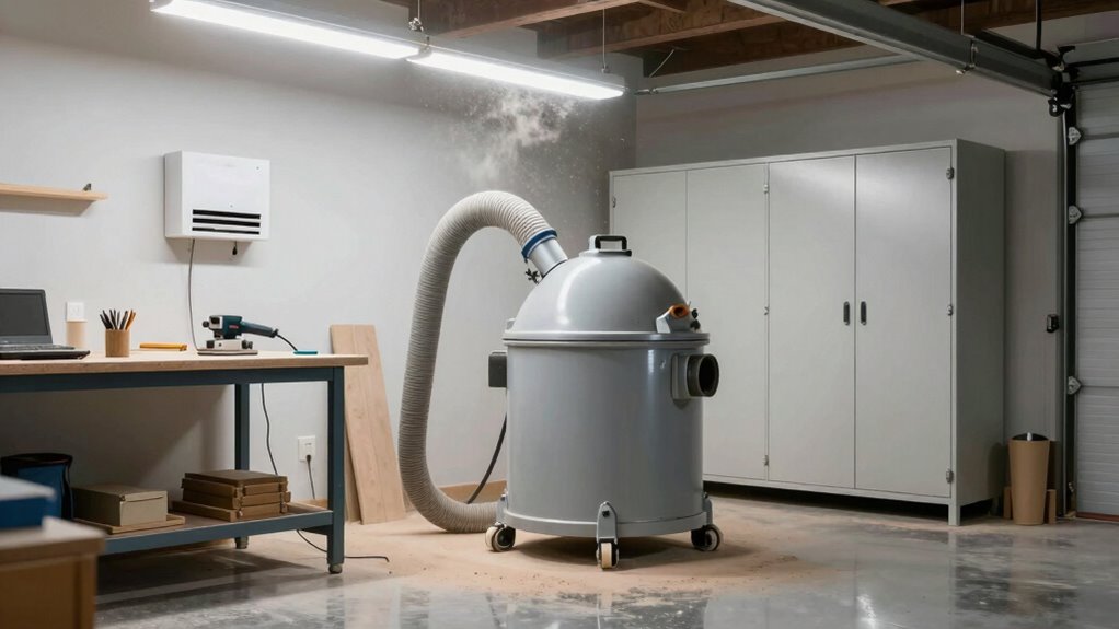 identify and control dust buildup