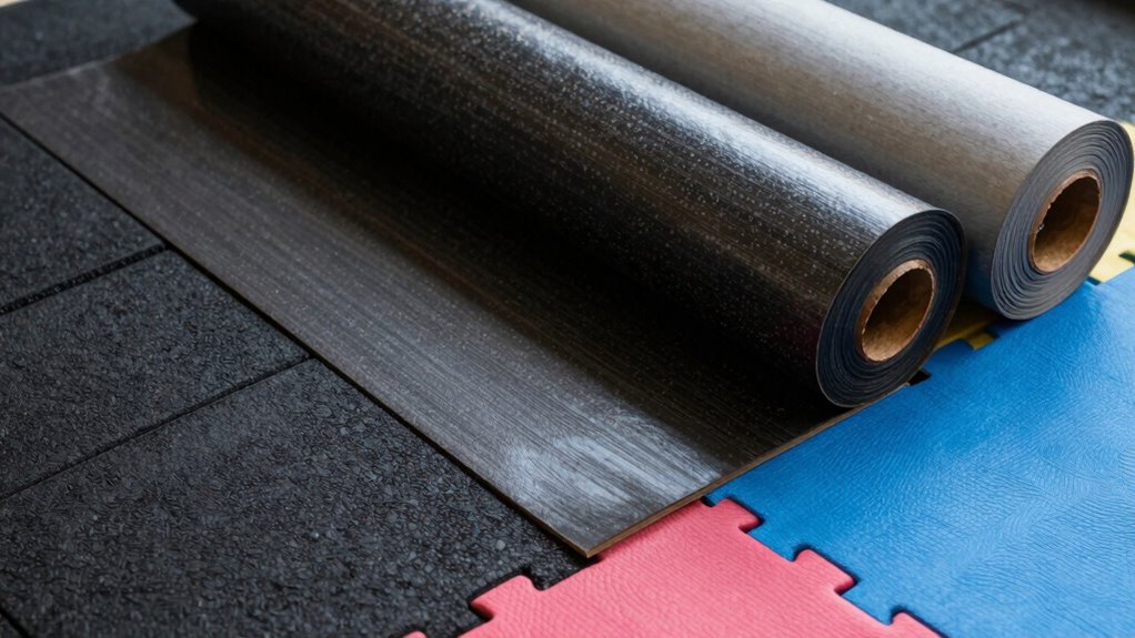 impact absorbing workout flooring options