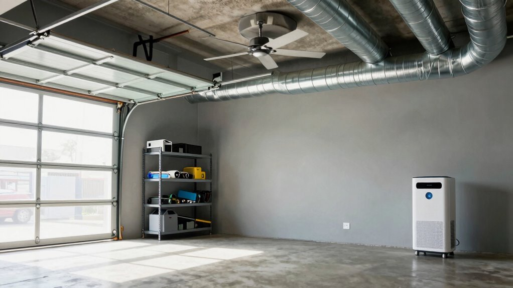 improve garage airflow and ventilation