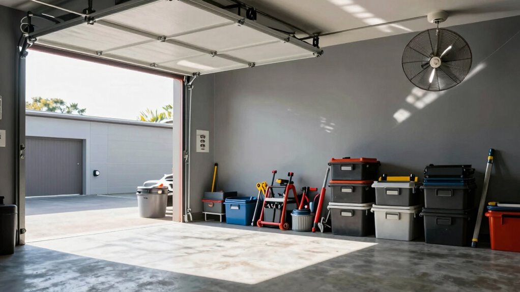 improve garage ventilation and insulation