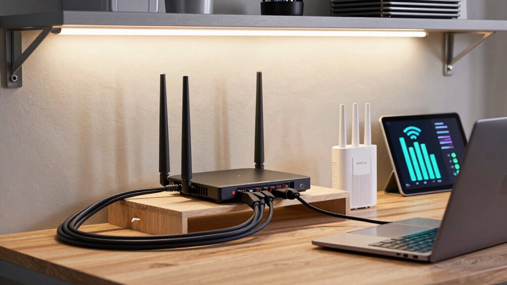improve garage wi fi connection