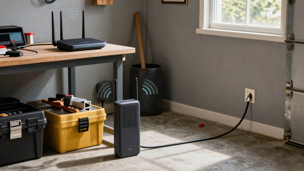 improve garage wi fi connection