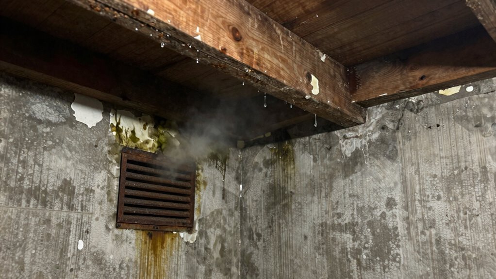 improve ventilation to reduce humidity