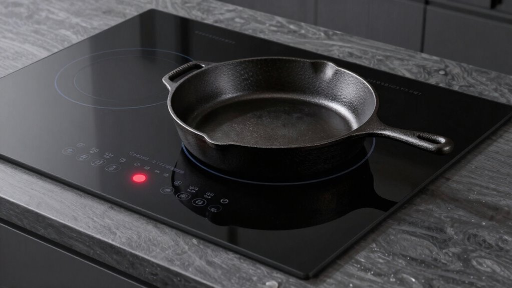 induction cooktop considerations for cast iron
