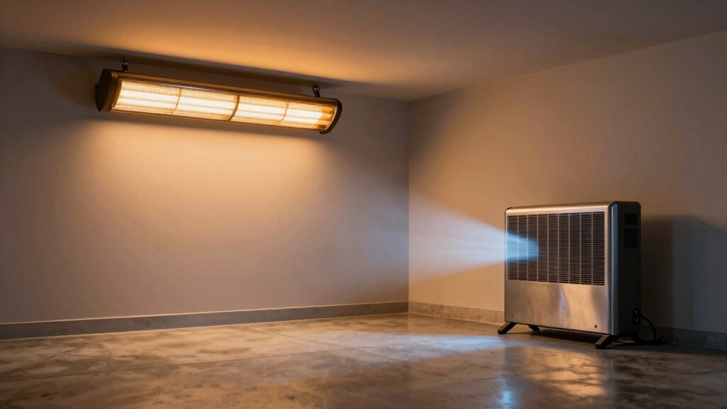infrared versus forced air heating