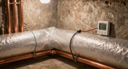 insulate and disconnect pipes