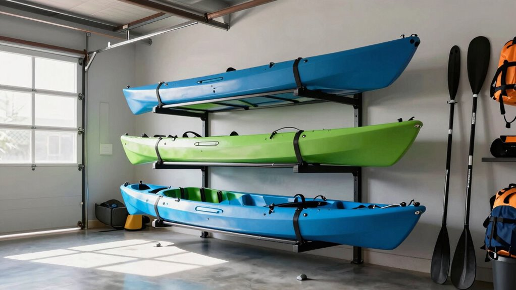 kayak storage rack essentials