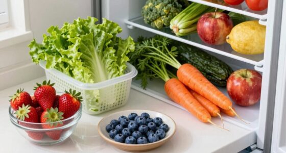 keep produce refrigerated properly