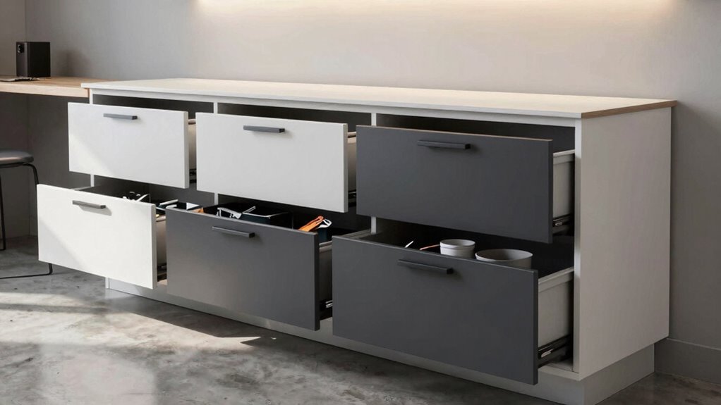 key factors for garage cabinets