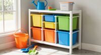 kids outdoor toy storage