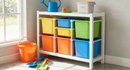 kids outdoor toy storage