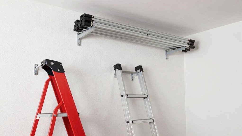 ladder storage and maintenance