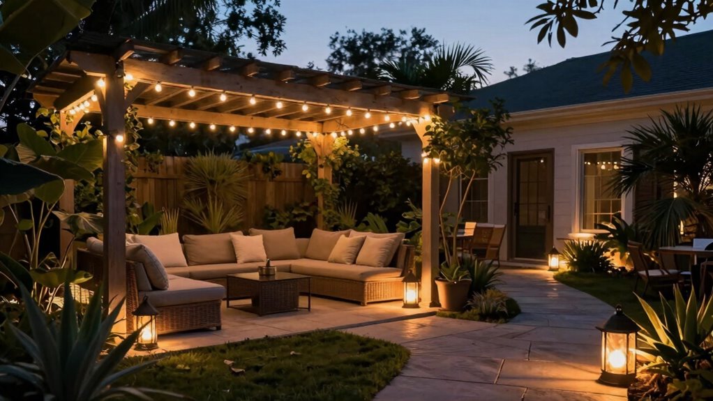 layered lighting creates warmth