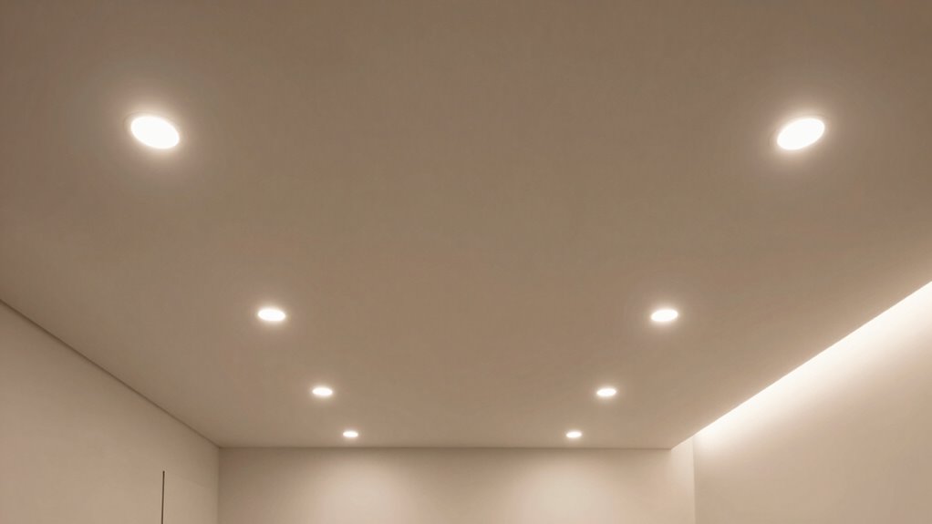 lighting effects based on ceiling height
