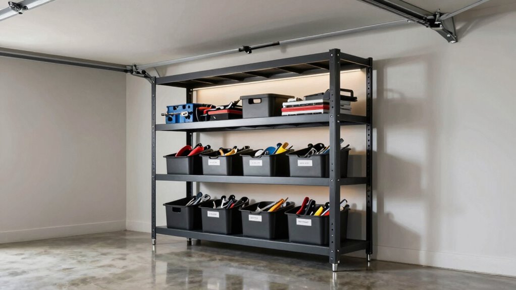 low ceiling storage solutions